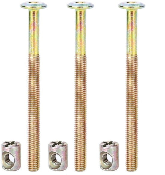 Viti Inbus per Mobili M6 - Viti e Vitielli per Mobili - Adatti per Mobili - Viti in Acciaio Inox - Facili da Installare