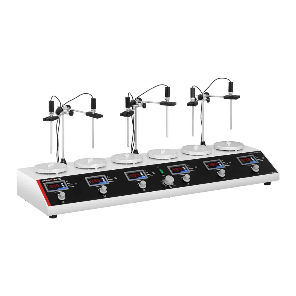 Agitatore magnetico - 6 stazioni di riscaldamento 870 watt 14_0005790