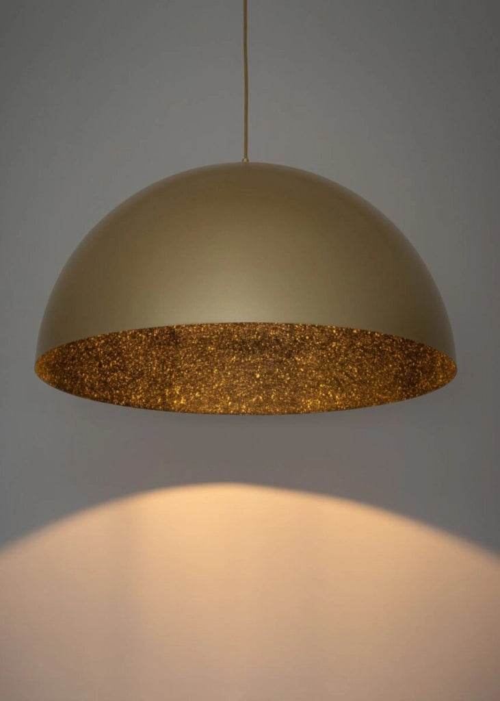Lampada a sospensione Sfera Ø35 oro/nero E27 Sigma Lighting