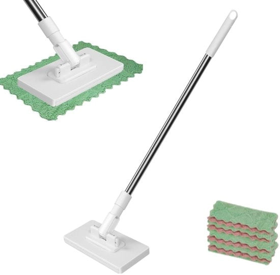 Aspiratore multifunzionale con sistema di chiusura a pressione - Rotazione 360° - Asciugamani riciclabili - Pulizia del pavimento domestico - Funzione di facile utilizzo - Aspirapavimenti