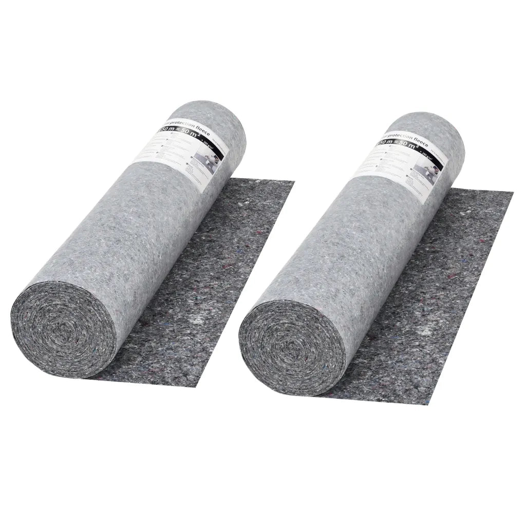Telo Protettivo per Pittori Antiscivolo 2 pz 50m 280g/m2 Grigio