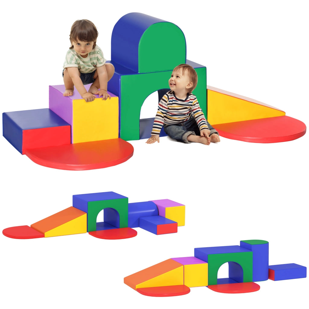 Set blocchi morbidi motricit¨¤ ¨C Xylo ¨C 7 pezzi schiuma multicolore