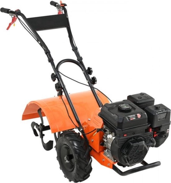 Cultivatore a 4 tempi per giardino - colore arancione e nero