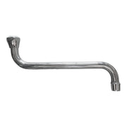 Canna becco universale per rubinetto lavello, lunga 18 cm