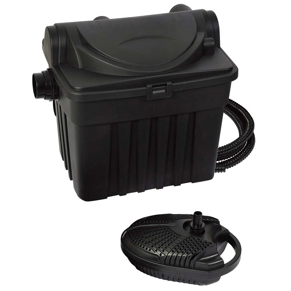 Kit filtro per laghetti e piscine con uvc integrato e pompa 4000 plus tripla azione