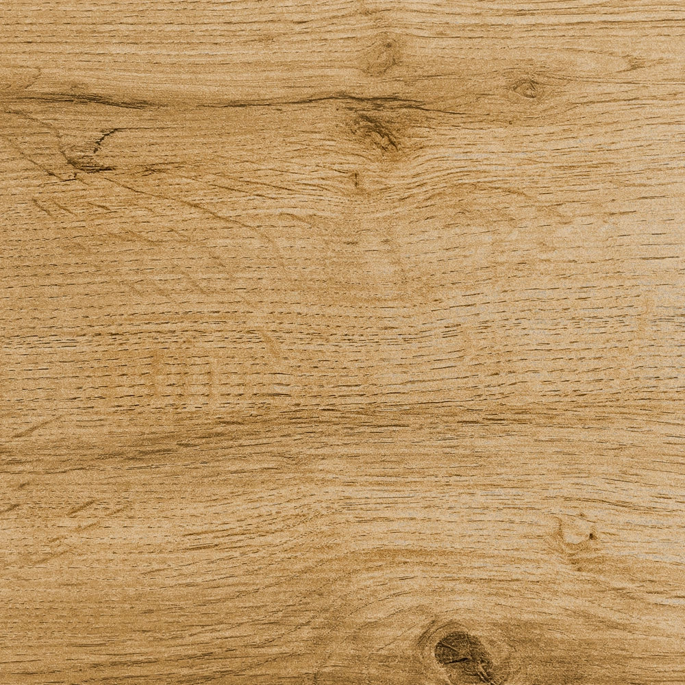 Tavolo Allungabile 140-224x80x74 cm Niket Quercia Natura Gambe Bianche