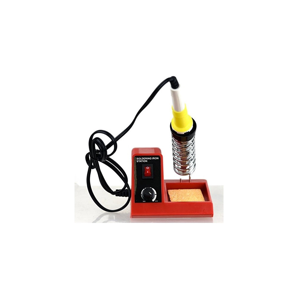 Trade Shop - Stazione Saldante Saldatura A Stagno Analogica Saldatore 40w/8w Con 3 Punte Jlt1 -