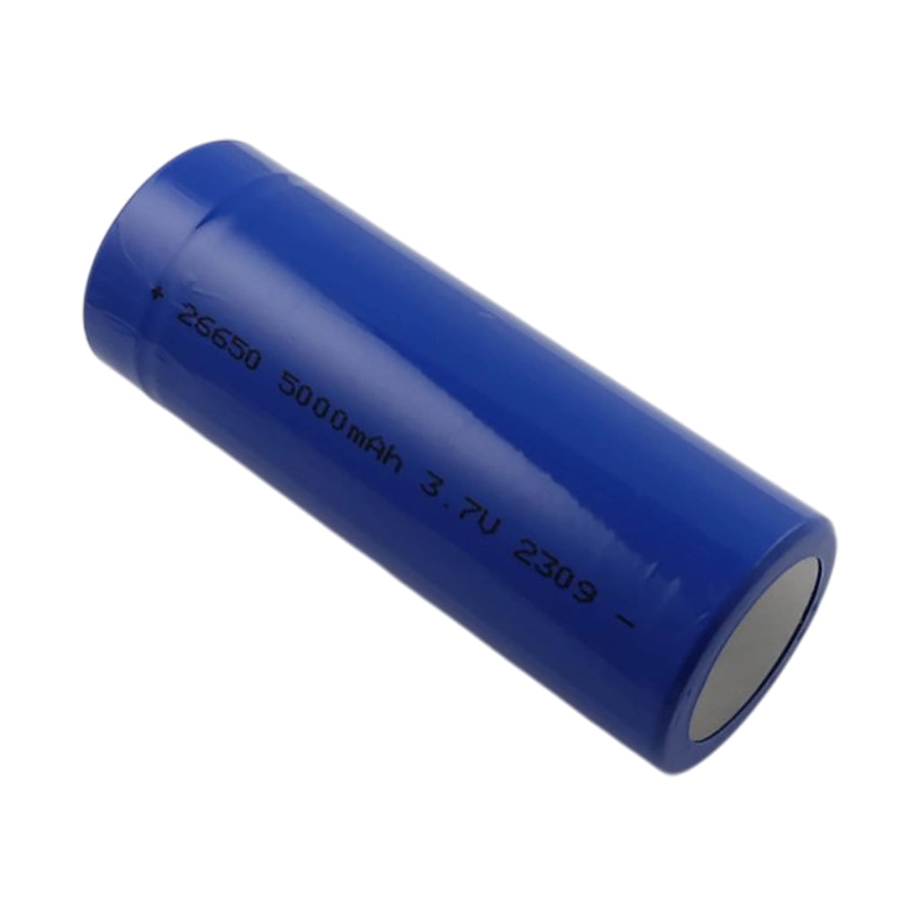 Batteria 3.7V 5000mAh Li-ion 18.5Wh Compatibile 26650 con Porta USB-C Ricaricabile  Avizar