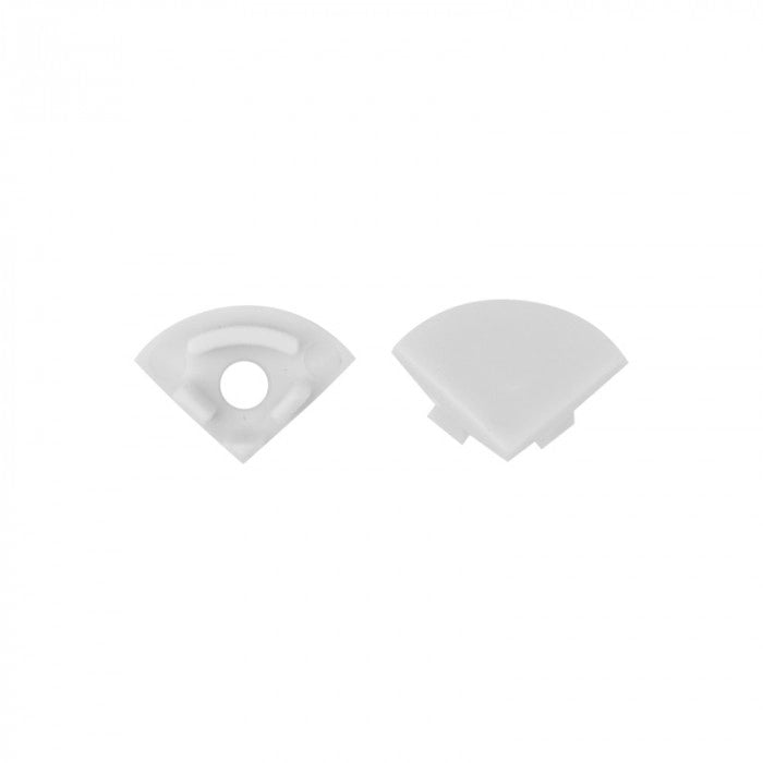Profilo LED RW01 angolare bianco, diffusore satinato 1m Ecolight