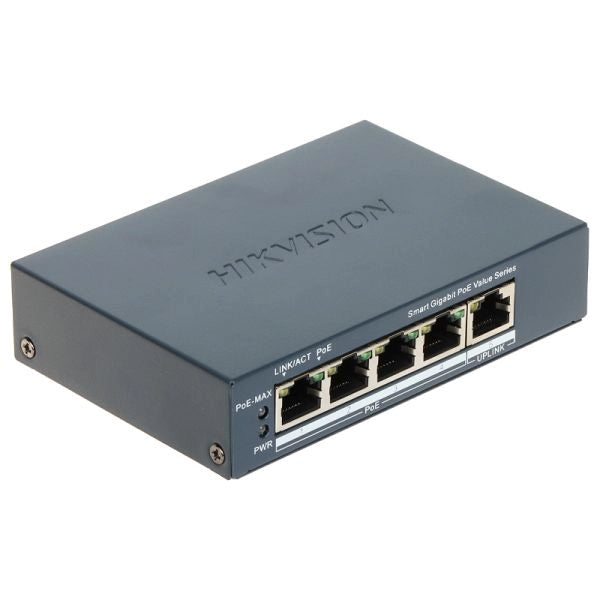 Hv switch smart managed poe gigabit,4 gigabit rj45 - ds-3e1505p-ei/m
