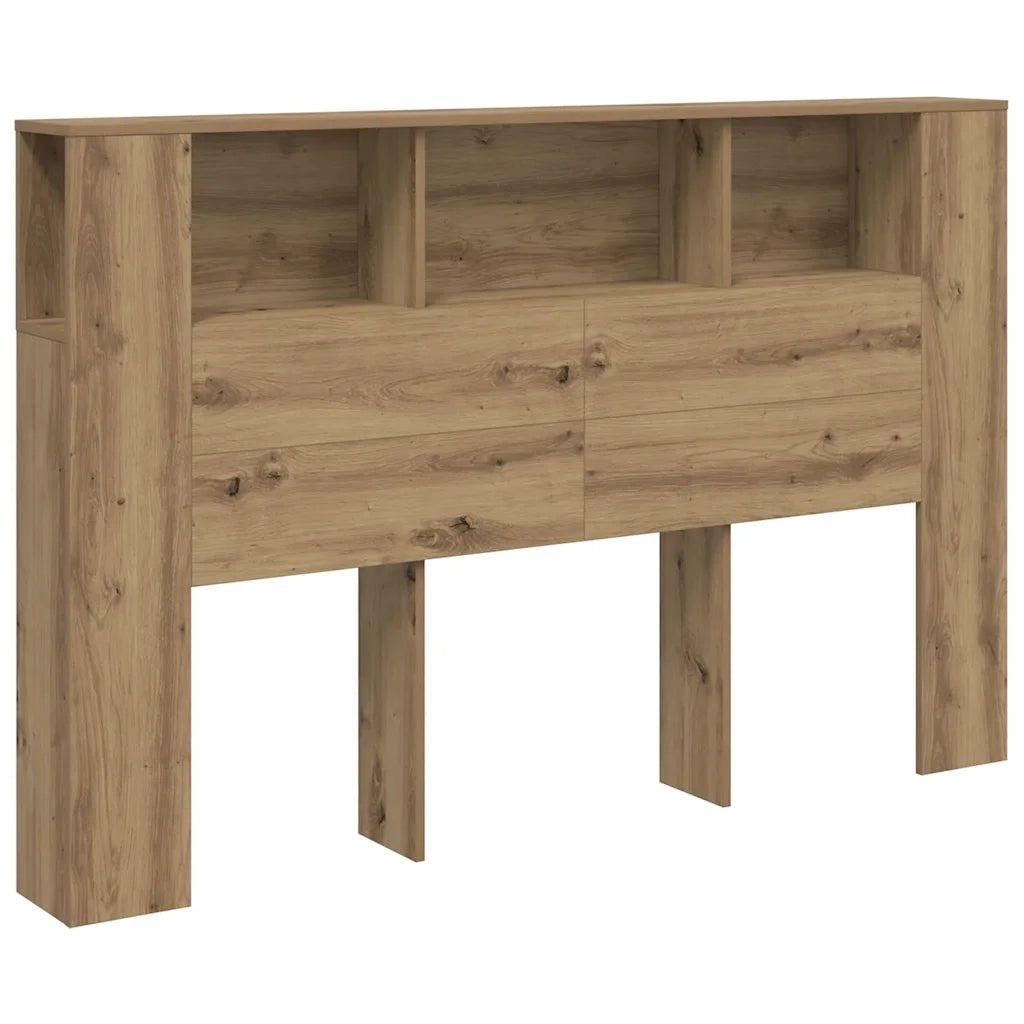 Mobiletto con testiera in rovere artigianale 160x18,5x103,5 cm 856883