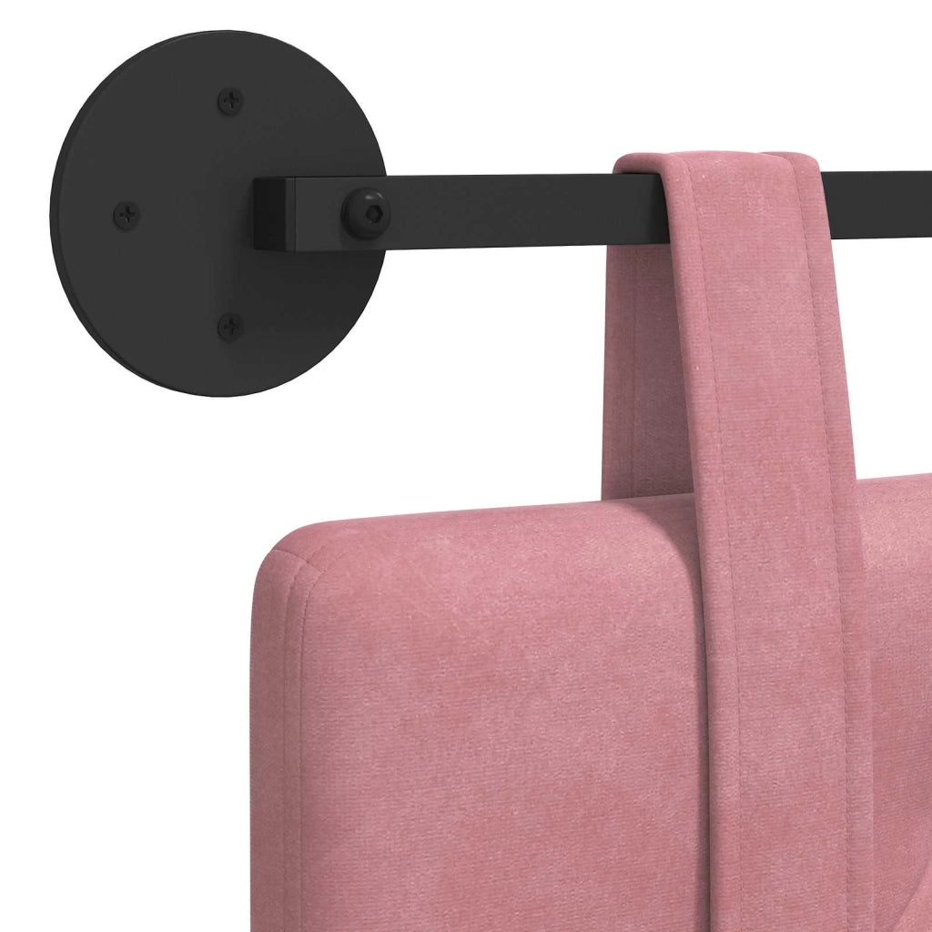 Testiera | Testata sospesa Rosa Velluto