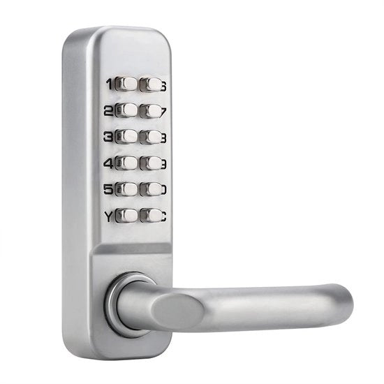 Codice slot meccanico per porta interna - Slot digitale per porta - Sicurezza senza chiave - Materiale a guscio - Facile da installare