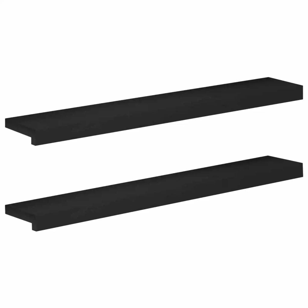 Soglie per finestre 2 pz Nero 90 x 15 x 2 cm 42048329