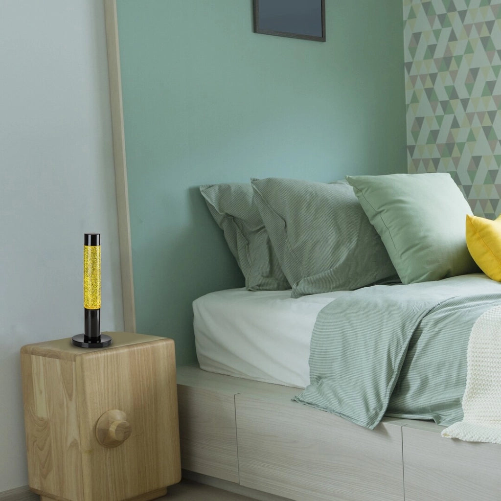 Lampada lava decorativa gialla LED 25W Rabalux Lavastic