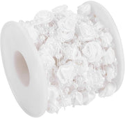 Decorazioni per matrimonio a forma di perle 10 m/rol - Slinga rosa - Decorazione per matrimonio - Fai da te - Cristallo di vetro - 3 mm - Imitazione ABS - Decorazioni a forma di perle