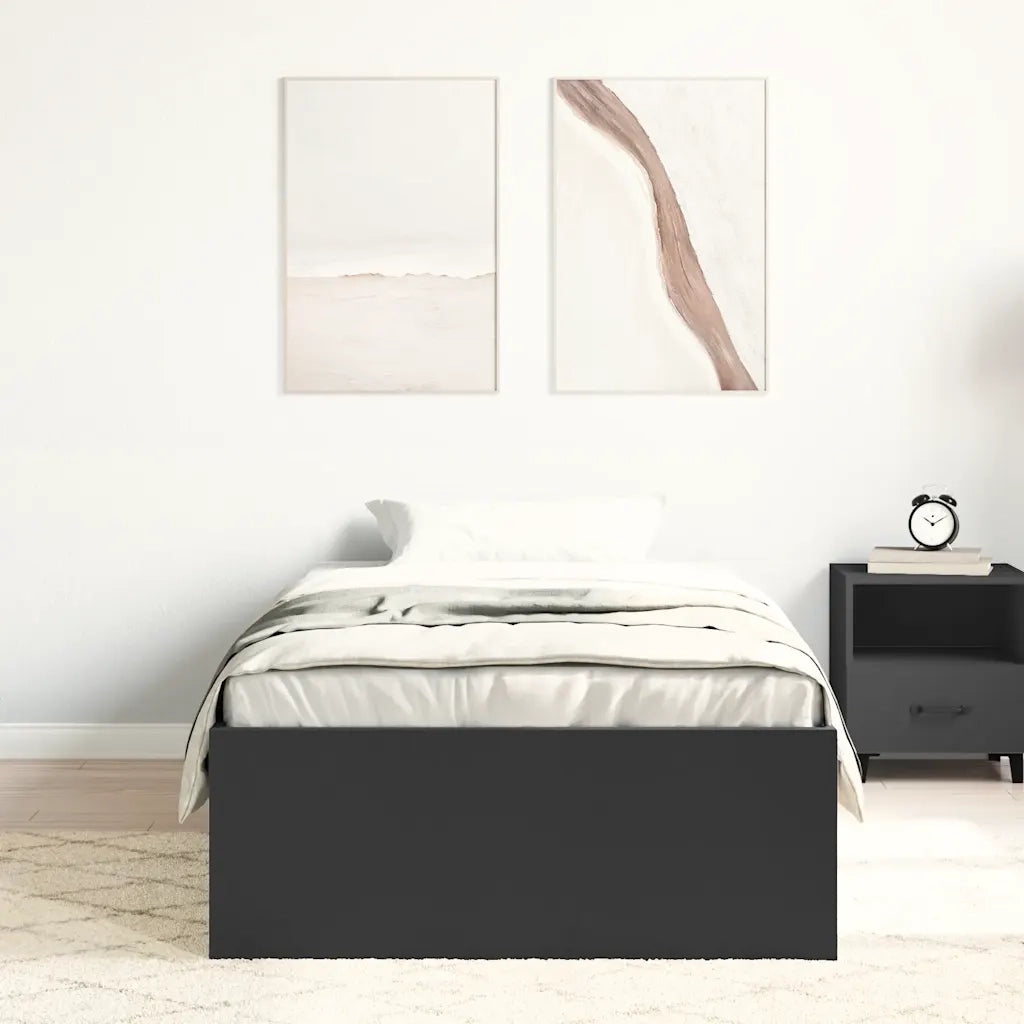 Giroletto Nero 90x200 cm 3203825