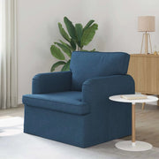Divano Blu 84 x 80 x 85 cm Tessuto