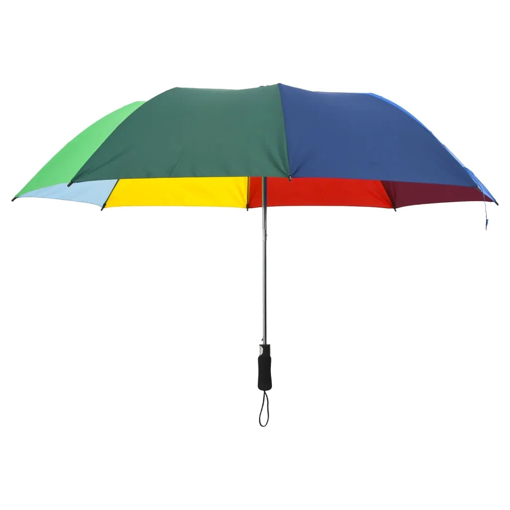 Ombrello Pieghevole Automatico Multicolore 124 cm 149143