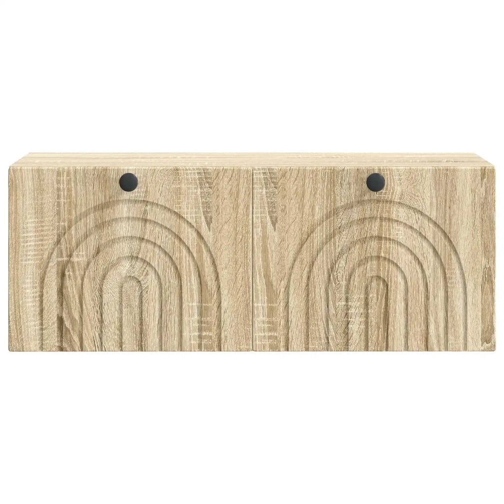 Mobile TV da Muro | Armadietto TV | Mobile Porta TV Rovere Sonoma 78,5 x 31 x 30 cm