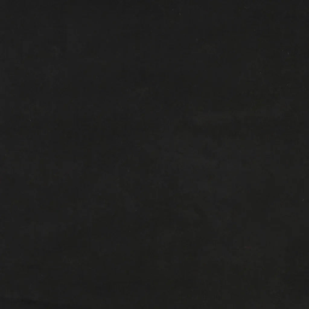 Testiera ad Orecchio-Testata con Orecchie Nera 83x16x118/128 cm in Velluto 808370