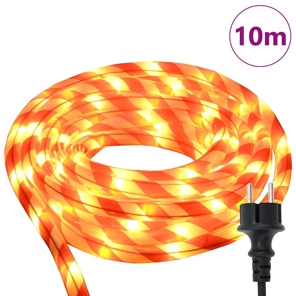 Luce a corda con 240 LED Bianco caldo 10 m PVC 42018935