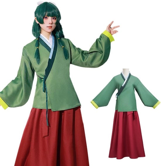 Costumi di Alta Qualità per Cosplay - Stoffa di Alta Qualità per Anime Hanfu - Abito per Adulto - Halloween/Carnavale - Eventi Tematici - Ideale per Giochi di Ruolo