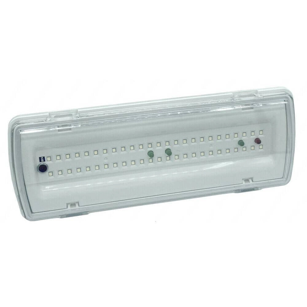 Trade Shop - Lampada Led Emergenza Anti Blackout Esterno Ip65 3.5w 400lm 3 Ore Autonomia -