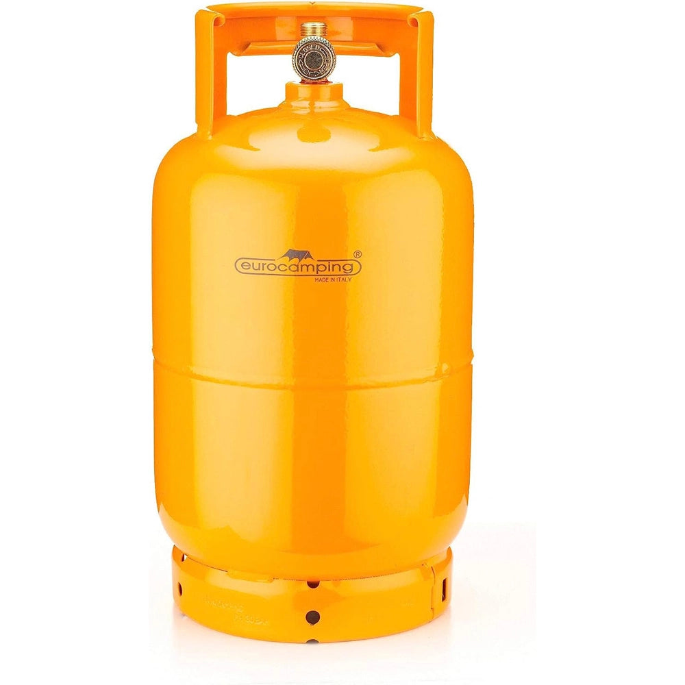 BOMBOLA GAS GPL 5KG CAMPEGGIO VUOTA RICARICABILE FORNELLINO EUROCAMPING