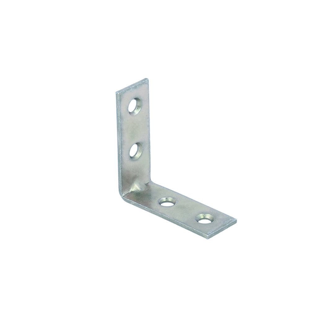 Lastrine di giunzione ad angolo - 20 x 20 mm. - zincato - 4 pz.