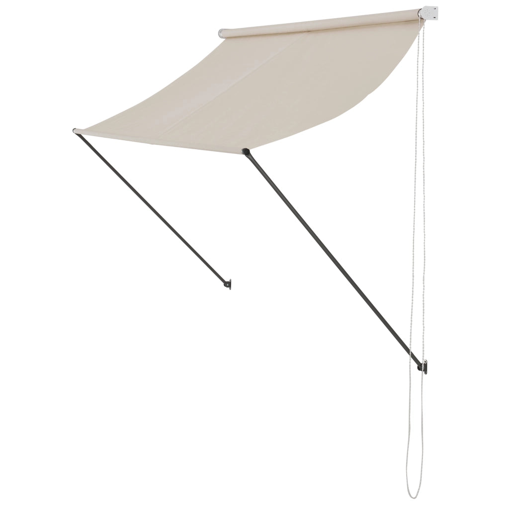 Tenda da Sole per Balcone e Finestre Parasole da Parete 150x120 cm Color Sabbia pro.tec
