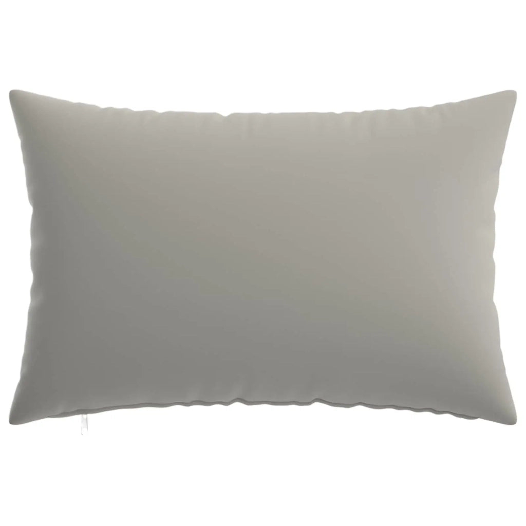 Federa 6 pcs HEERLEN Grigio 30 x 50 cm Poliestere 907834