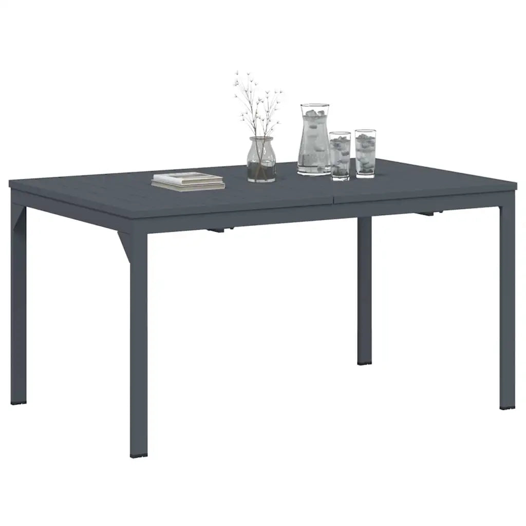 Tavolo da Pranzo da Esterno 2 pcs Antracite 210 x 90 x 73 cm