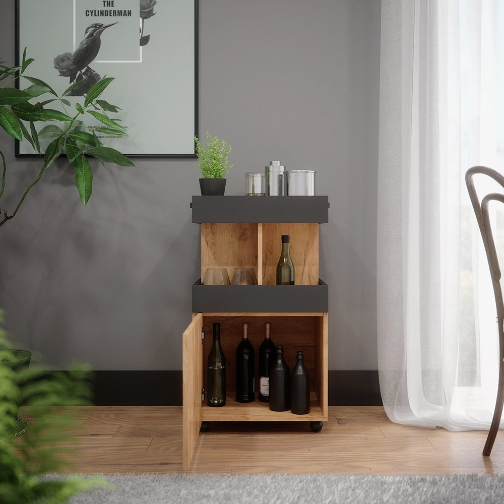 Vicco carrello cucina Quercia dorata 50 x 88.6 cm
