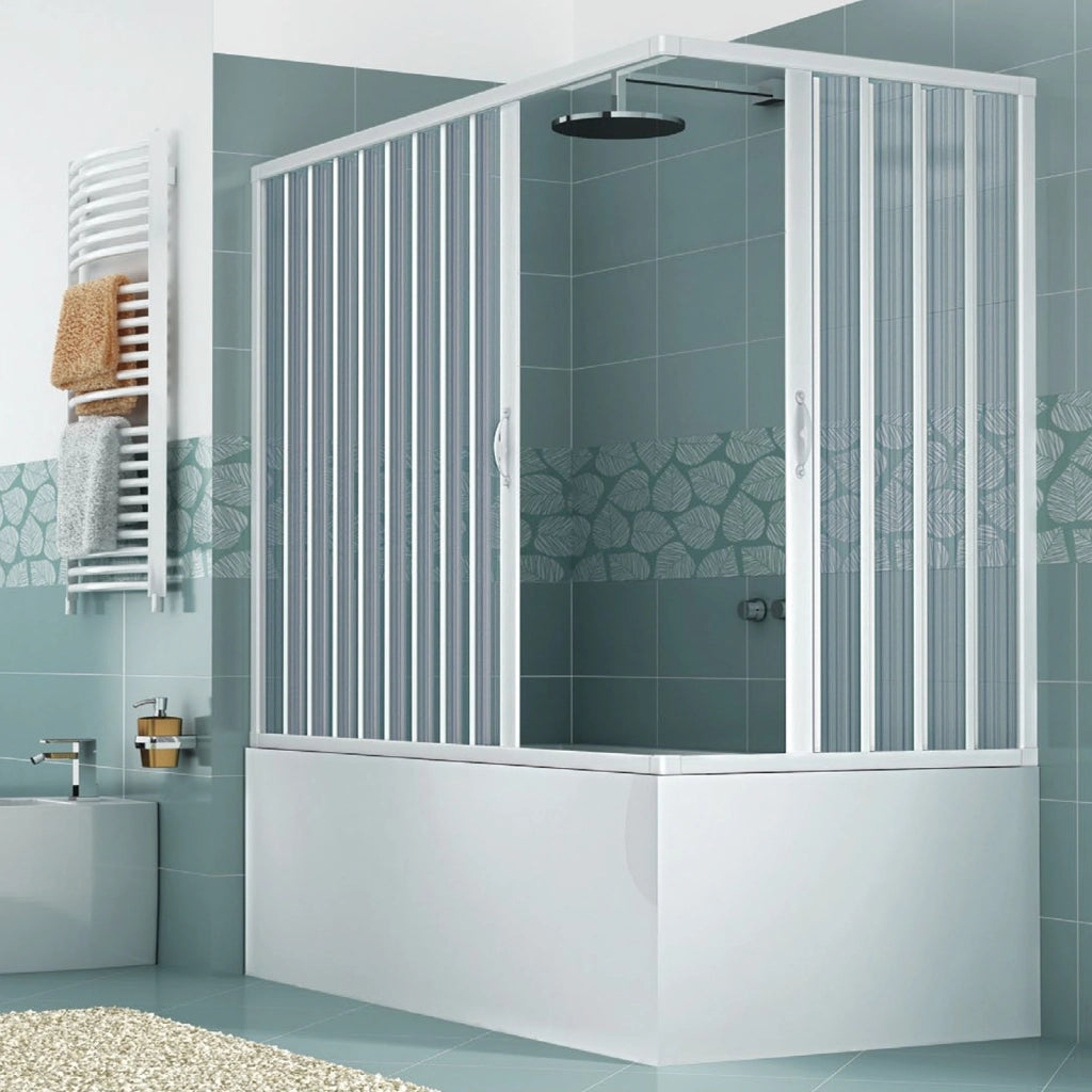 Box sopravasca Galassia 2 ante 70x160cm apertura angolare