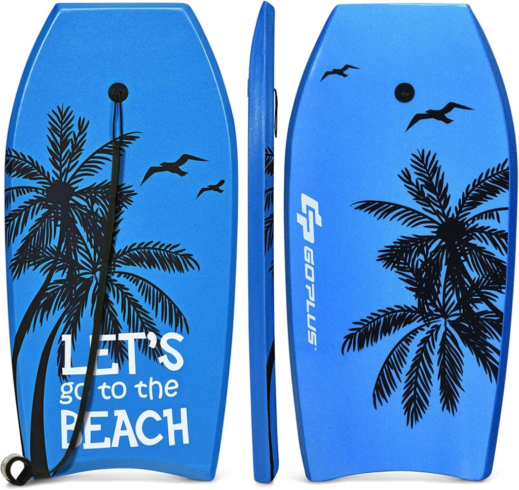 Tavola da Surf 41", Tavola Surf Bambini e Adulti in XPE, EPS e HDPE, Tavoletta Mare con Leash per Polso, Portata 85 kg