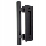 Maniglia per porte scorrevoli nera loft retro premium