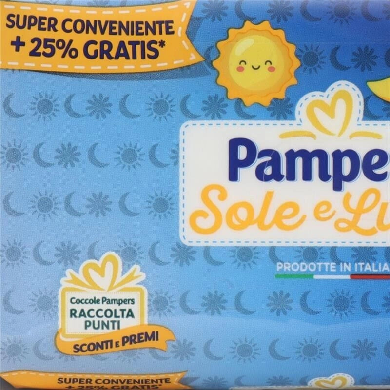 PAMPERS SALVIETTE UMIDIFICATE BAMBINI SOLE LUNA 23 CONFEZIONI 920 PZ