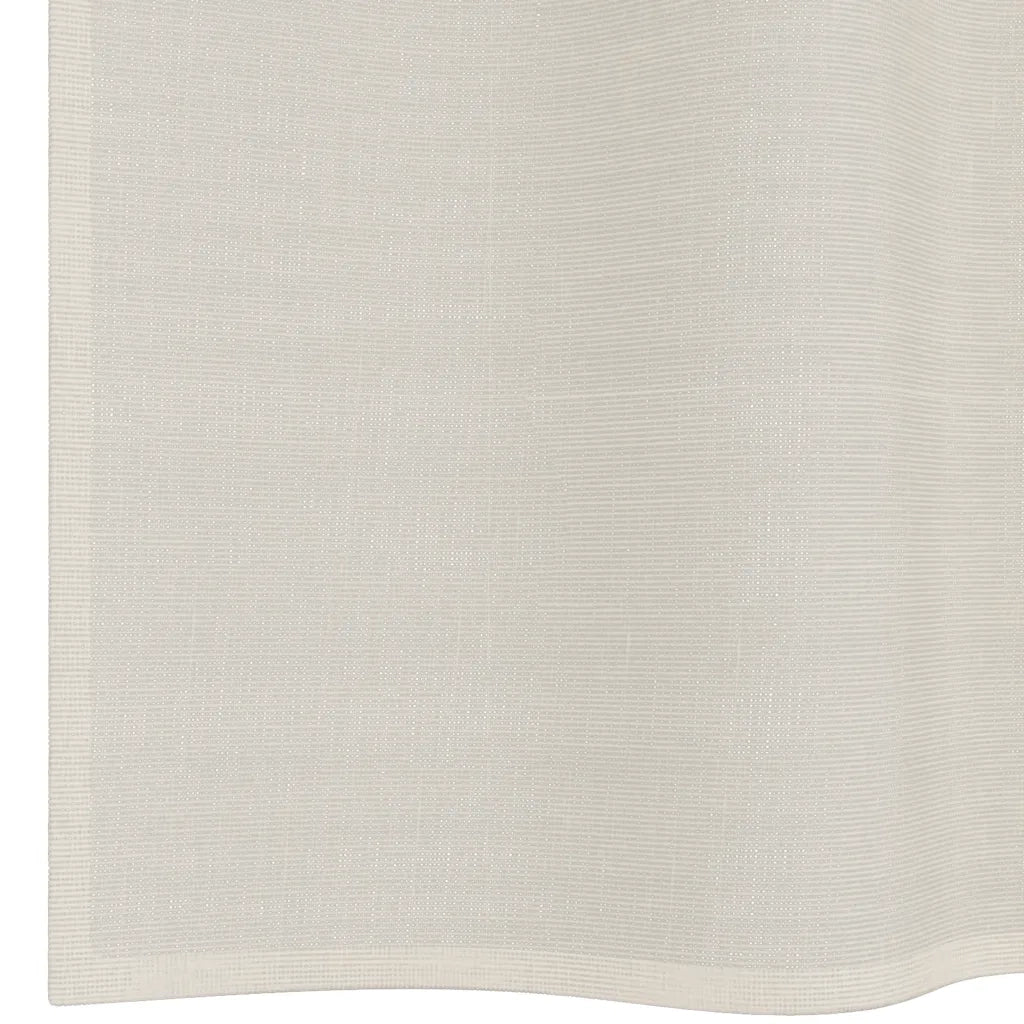Tende in Voile con Linguetta 2 pz Crema 4102267