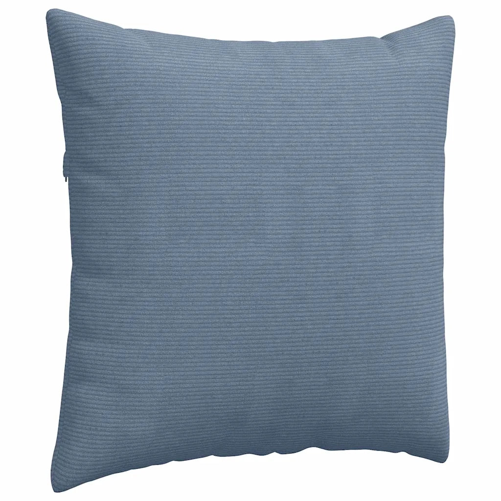 Cuscini da Divano 2 pcs Blu 60 x 60 cm Tessuto in Cords 42014035