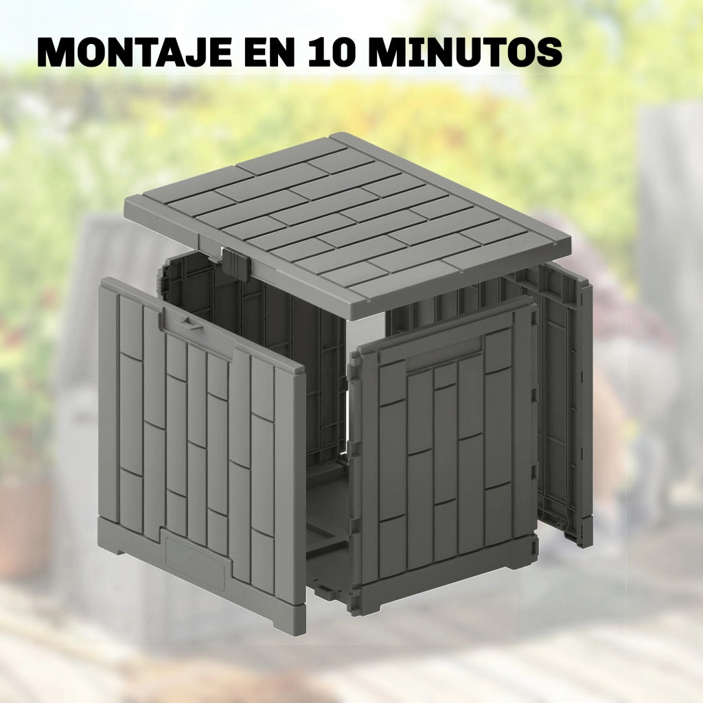 Baule per Esterno 114L ¨C zephmum ¨C Grigio