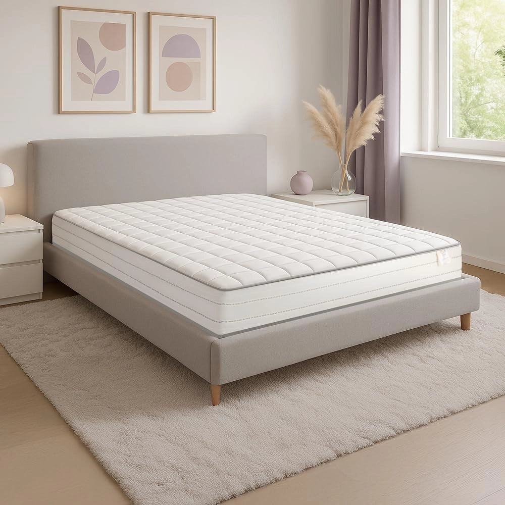 Materasso memory foam 120x190 h17 cm confortevole indeformabile antiacaro traspirante Made in Italy Farmarelax