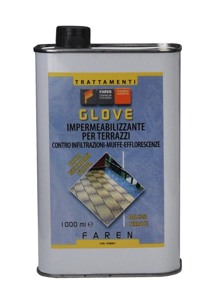 IMPERMEABILIZZANTE PER TERRAZZE 'GLOVE' 1 lt - FAREN