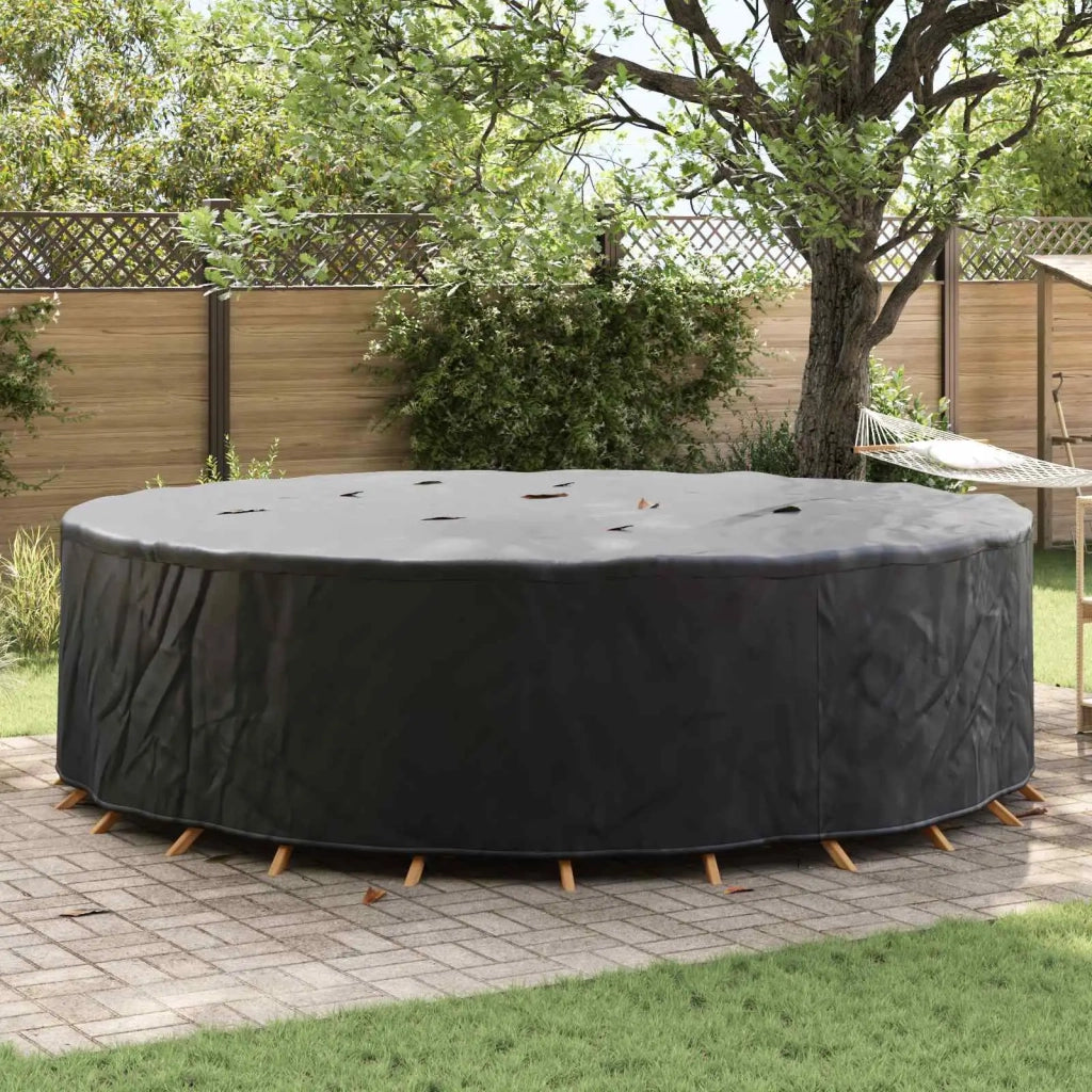 Copertura per mobili Nero 320 x 320 x 85 cm Tessuto Oxford 210D 4106041