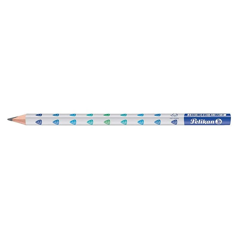 2 MATITE GRAFITE JUMBO A SEZIONE TRIANGOLARE MINA MORBIDA B SISTEMA BREAKPROOF
