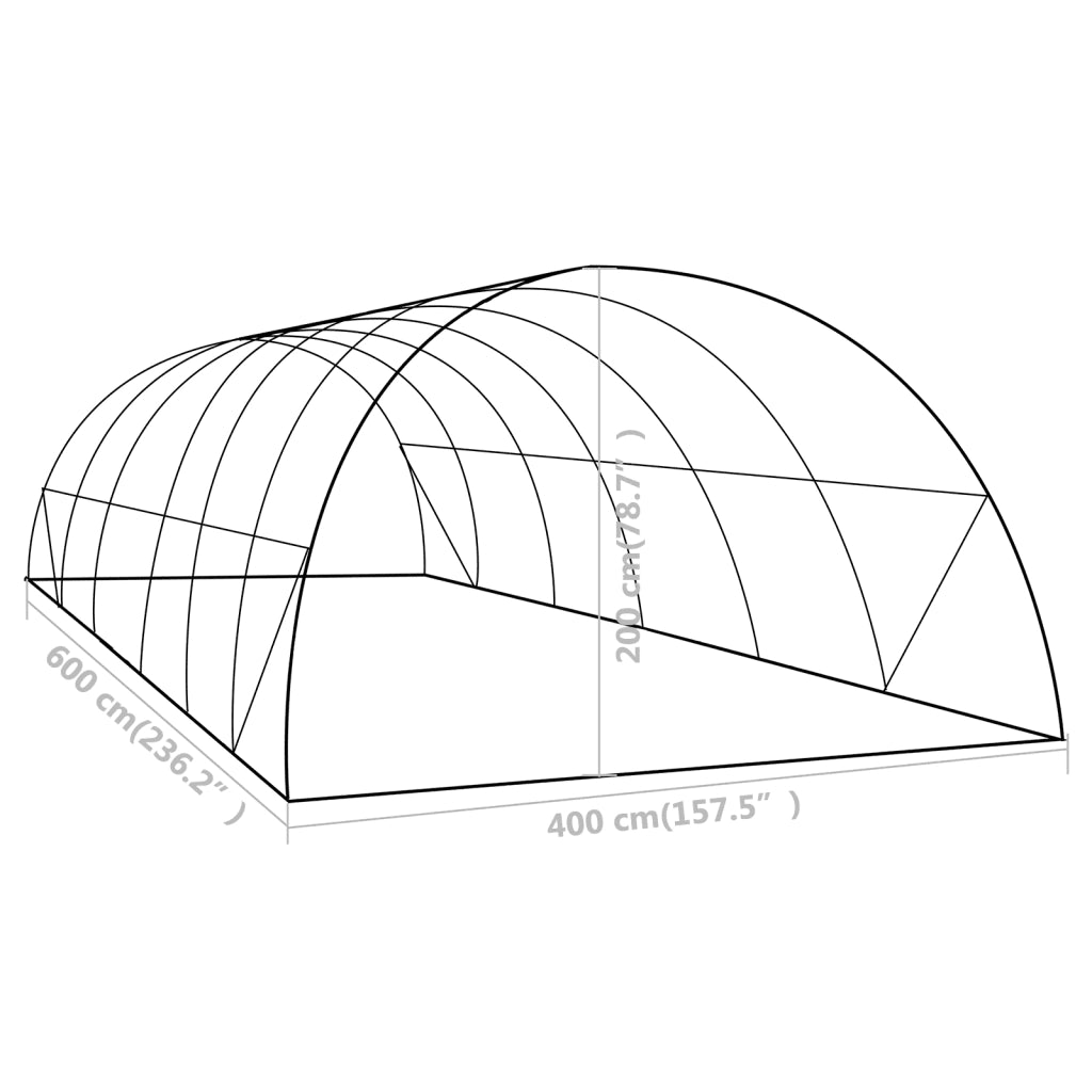 Serra 24 m² 6x4x2 m 48161