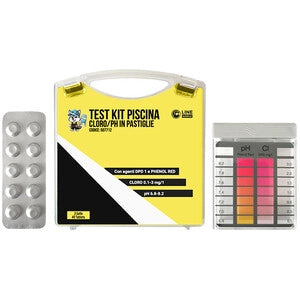 C TEST KIT PISCINA CLORO/PH IN PASTIGLIE- 1,0 pz