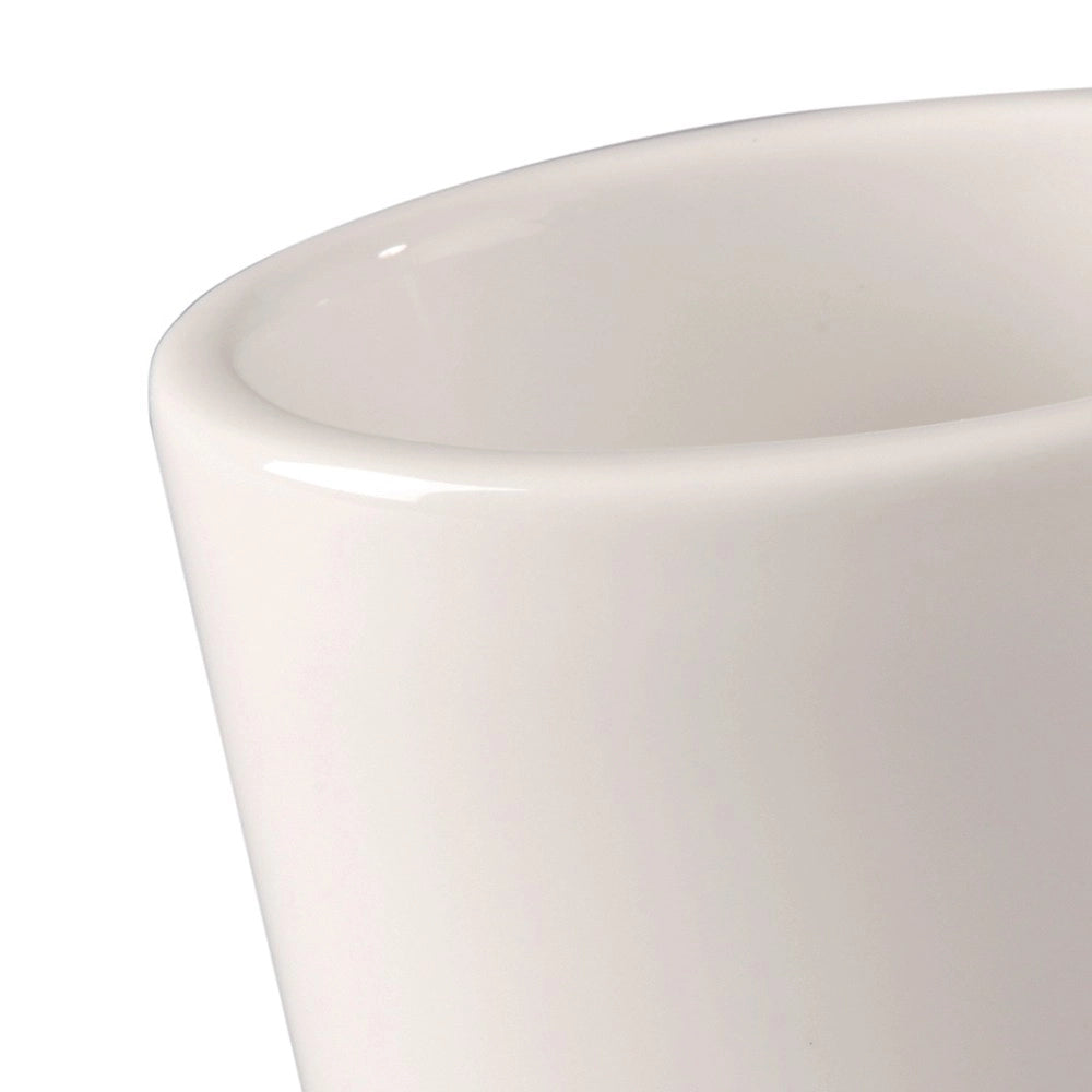 Bicchiere bianco - serie egg