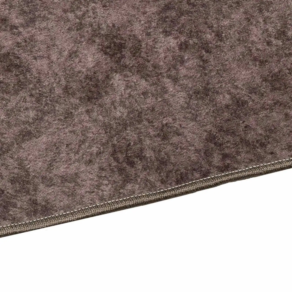 Runner Tappeto MARSA Grigio 50 x 250 cm Poliestere e PVC 42023185