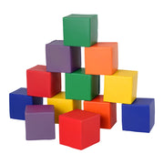 Set 12 Cubi Morbidi per Bambini ¨C Zephmum ¨C Multicolore 20x20x20 cm